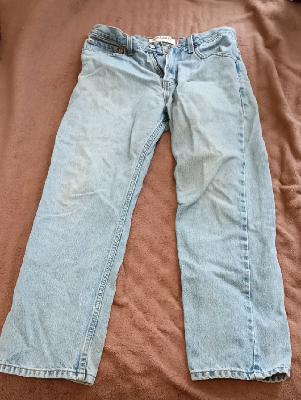 Levi's Men's Light Wash Relaxed Jeans